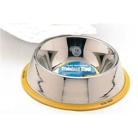 ETHICAL PET PRODUCTS Ss Mirror Finish No Tip Dish 16 Ounces - 6035 271705